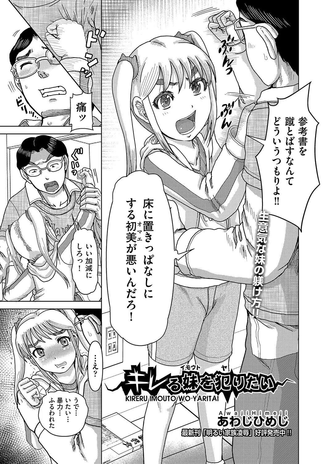 キレる妹を犯りたい（単話）