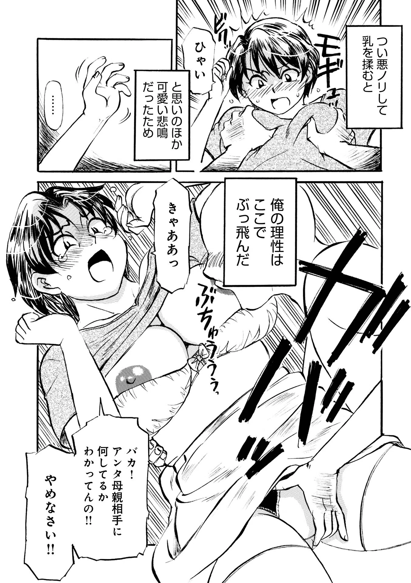 母と息子のムスコ（単話） 4ページ