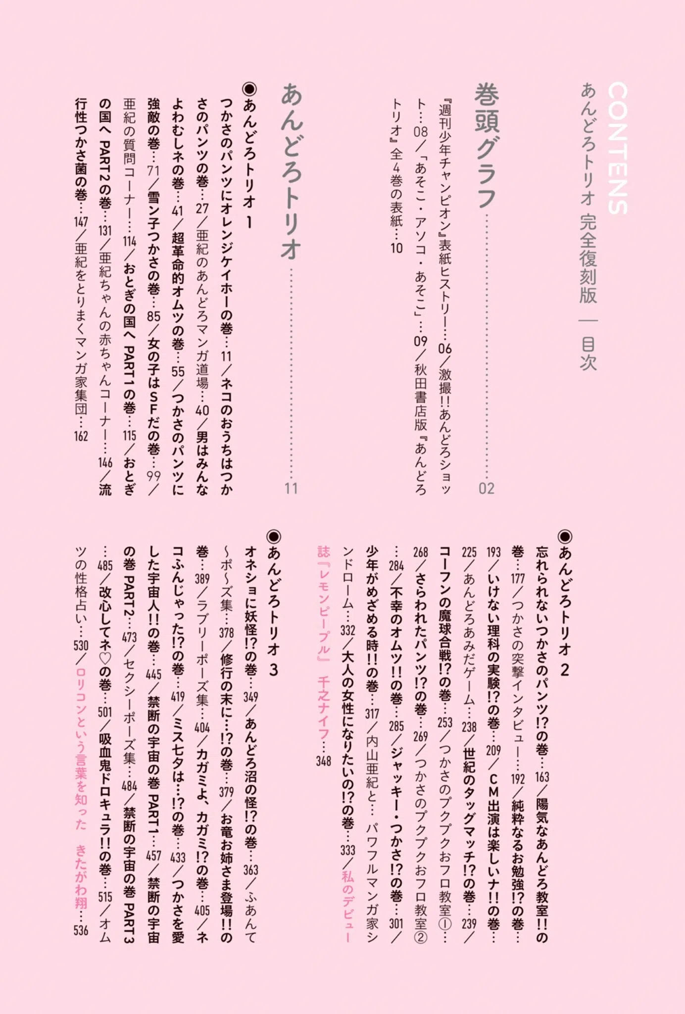 あんどろトリオ 完全復刻版 6ページ