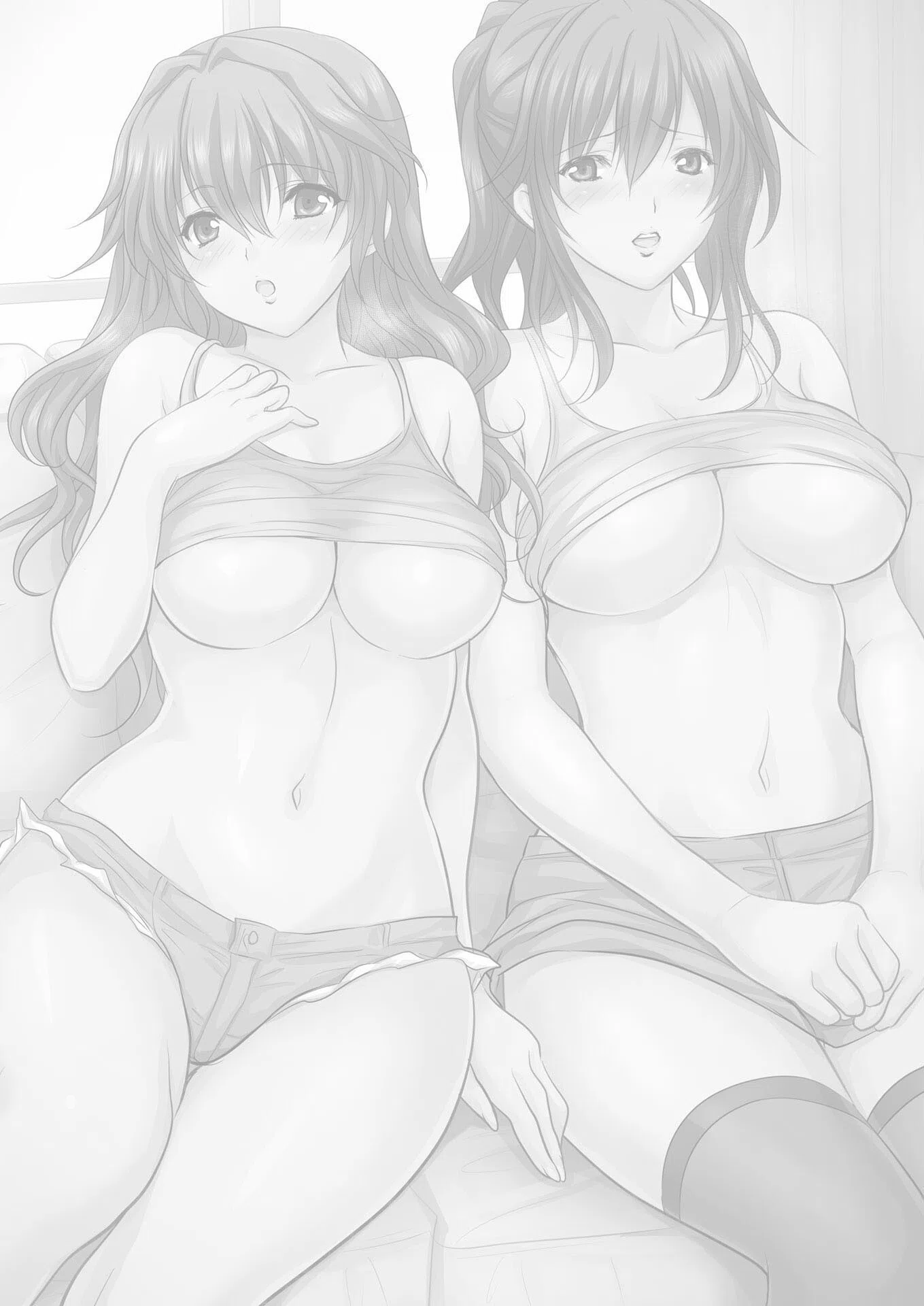 エッチな姉妹と同居性活〜ベッドでお風呂で食卓で〜(単話) 2ページ