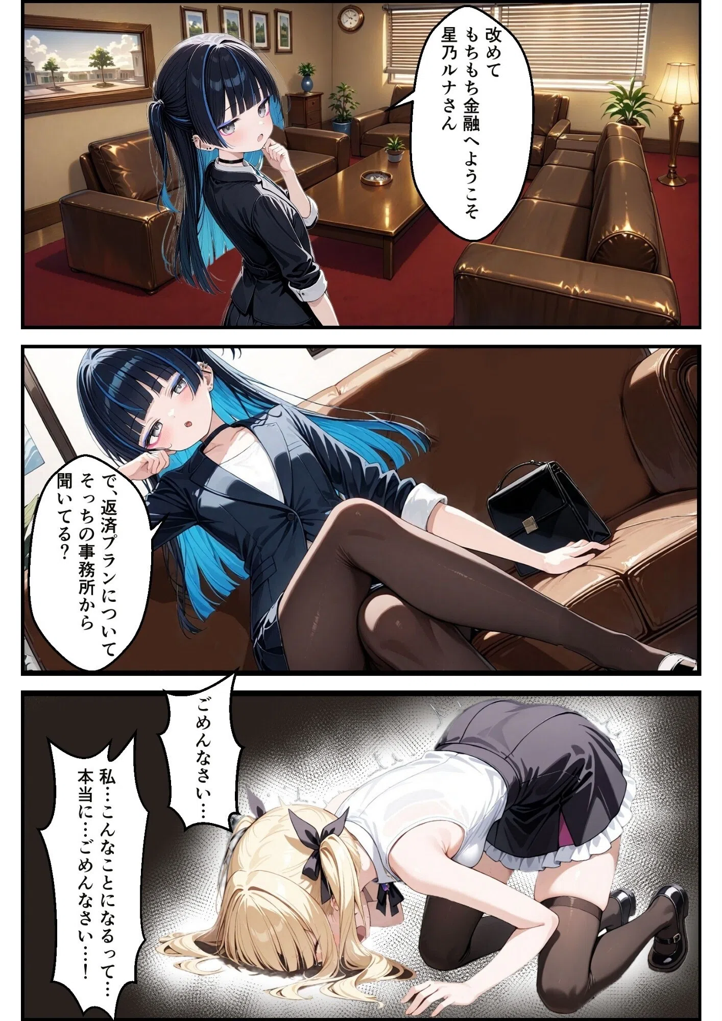 もちもち金融 8ページ