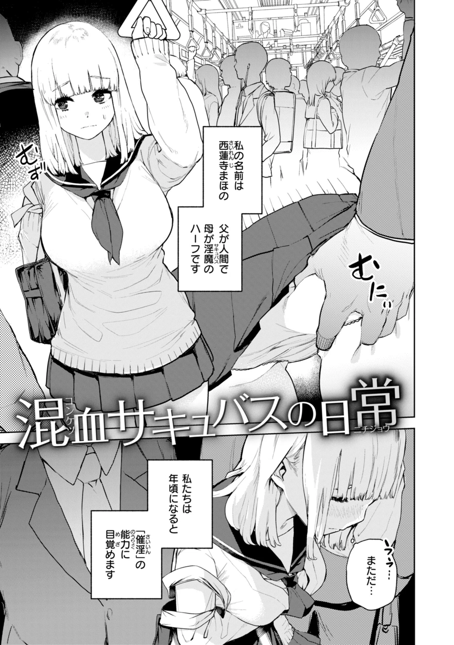 混血サキュバスたちの日常 2ページ