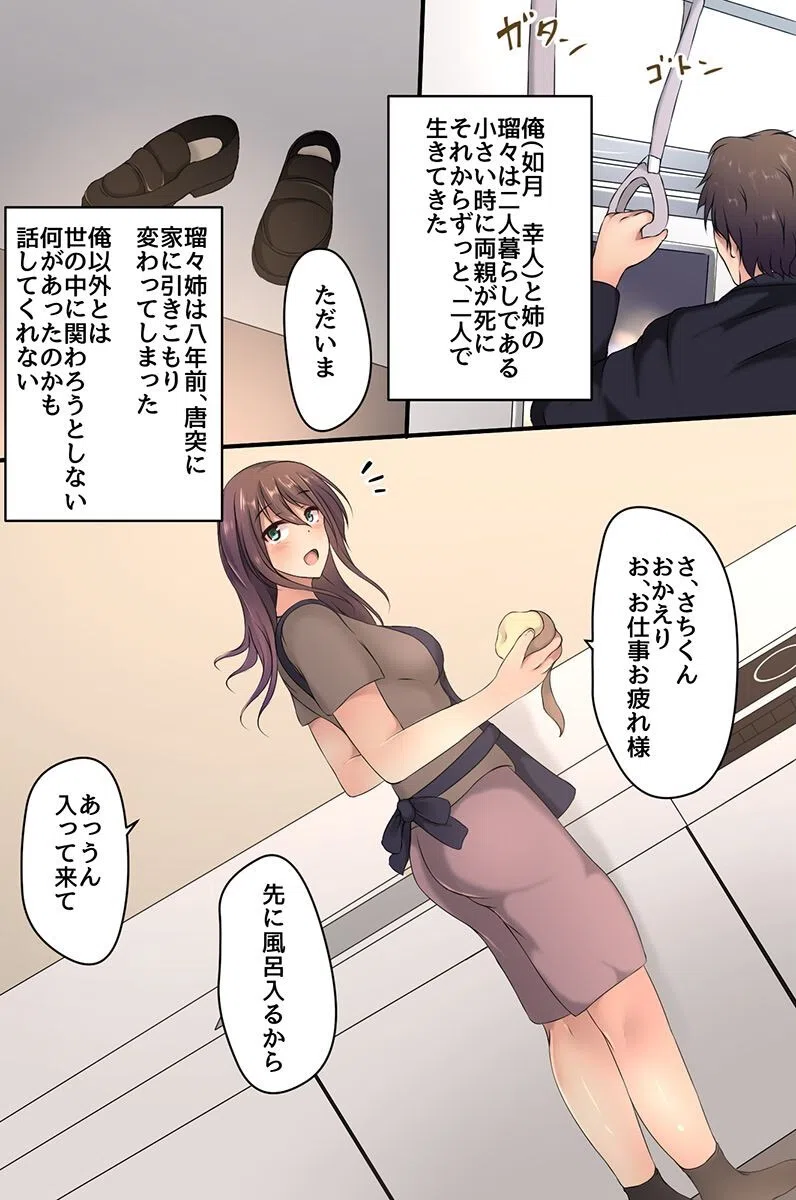 エロかわいい姉の誘惑〜過去も疲れも身体で癒やしてくれる姉〜（単話） 8ページ