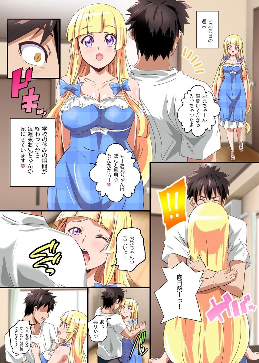 巨乳に成長したJK妹と生ハメセックスでヤリまくり性活 2(単話) 2ページ