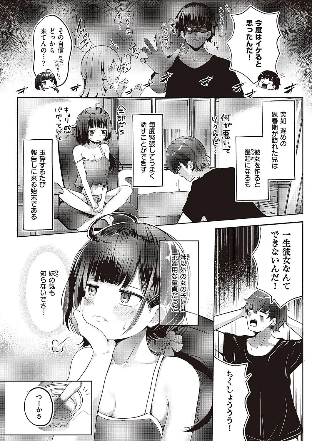 妹すくらんぶるっ（単話） 2ページ