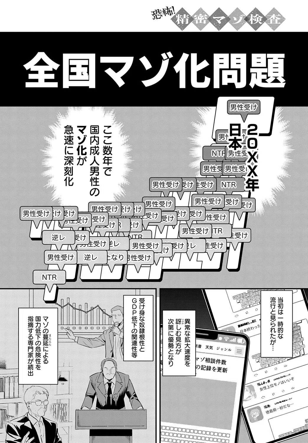 恐怖！精密マゾ検査（単話）