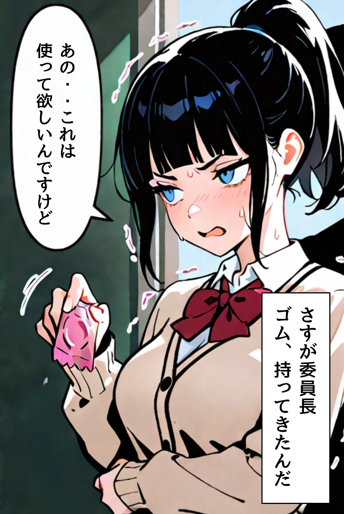 委員長瑛子、セックス勉強中 分冊版（単話） 4ページ