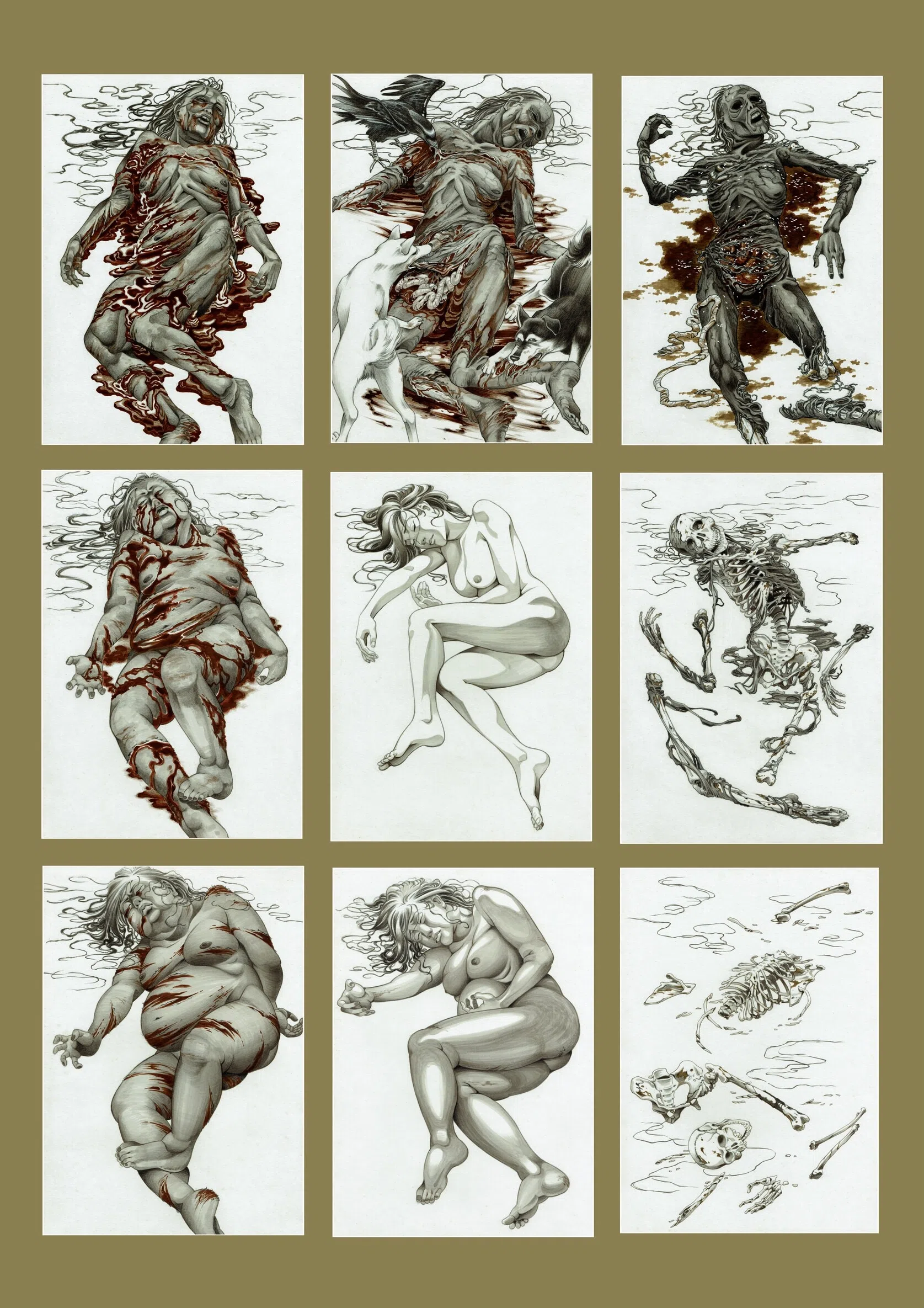 現代九相図 BEAUTIFUL DEAD 9（単話） 3ページ