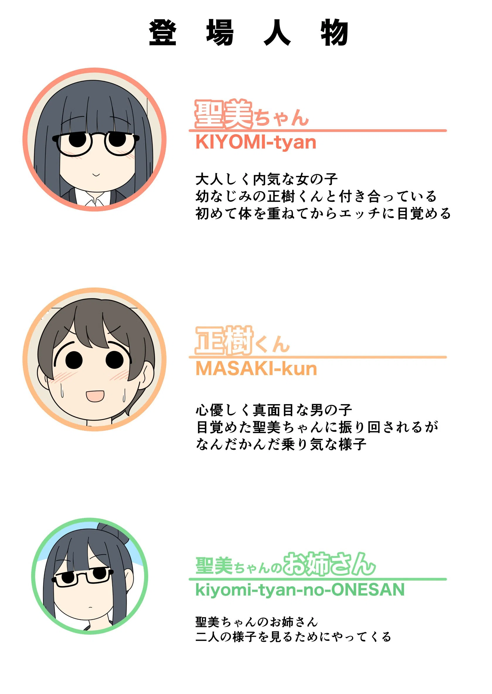 聖美ちゃんと正樹くん【白抜き修正版】 2ページ