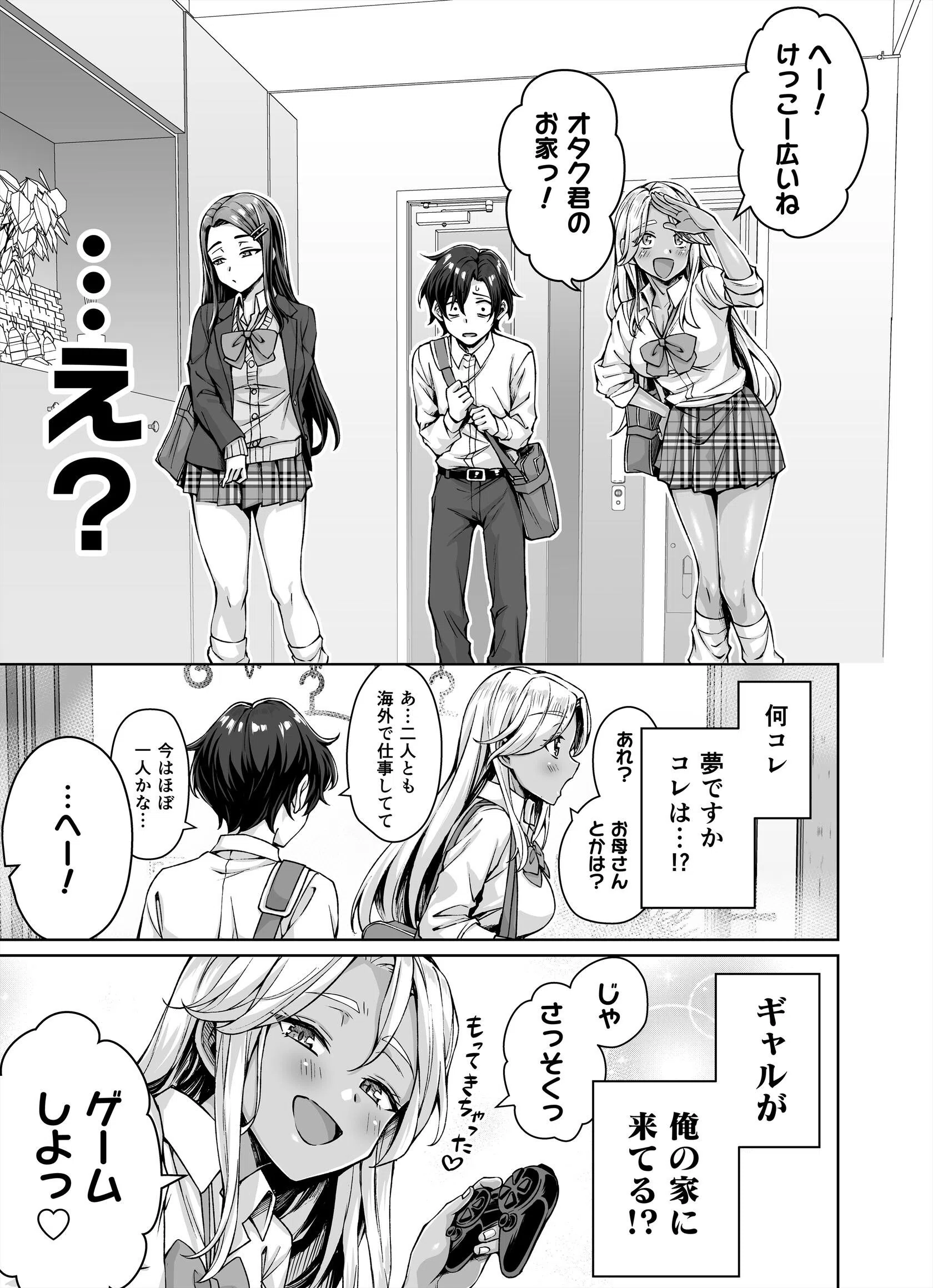 ギャル猫娘がうちに住み着いてなぜか毎日3P三昧になってしまう話 5ページ