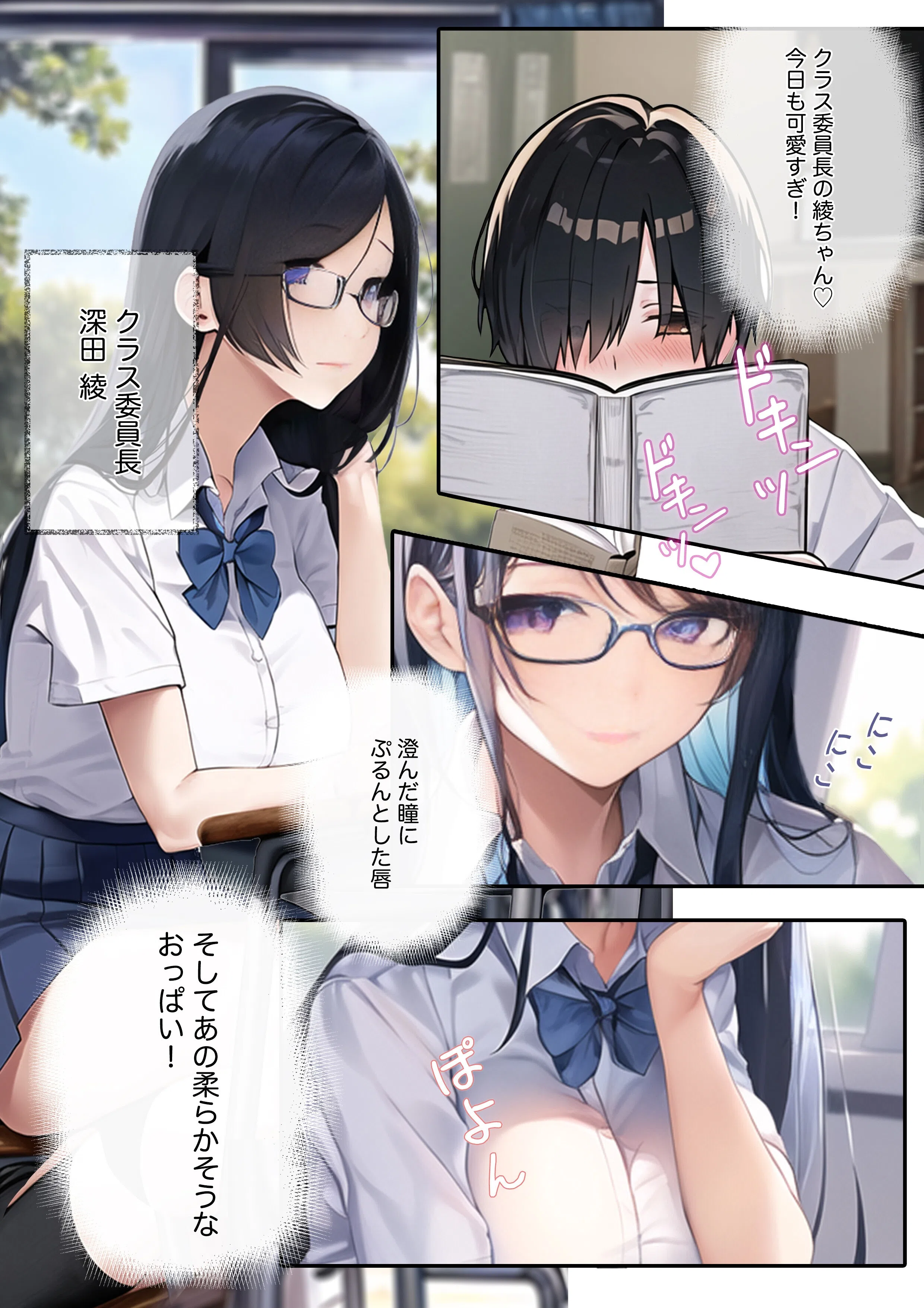 学園H性活〜AI覚醒!学校極楽園編 僕 クール美人の委員長に食べられた(単話) 2ページ