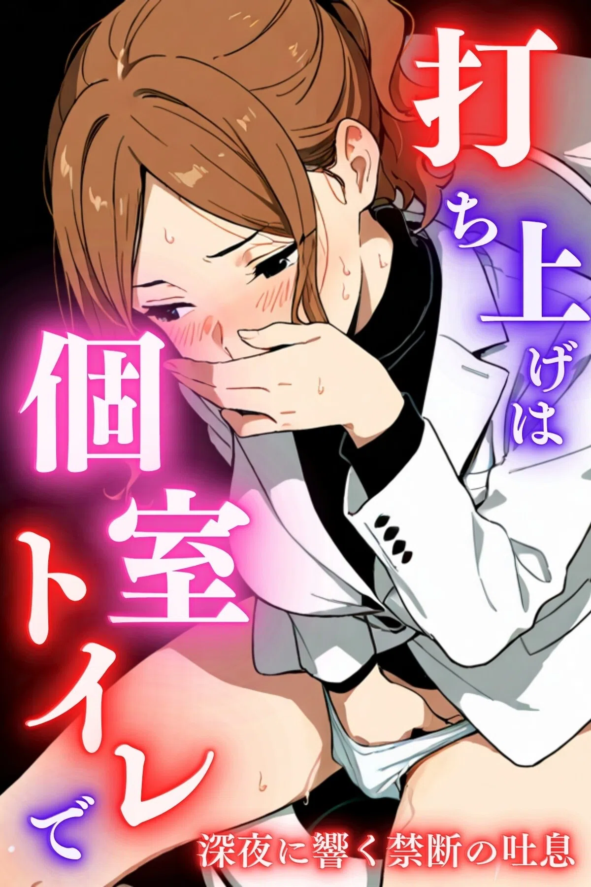 打ち上げは個室トイレで