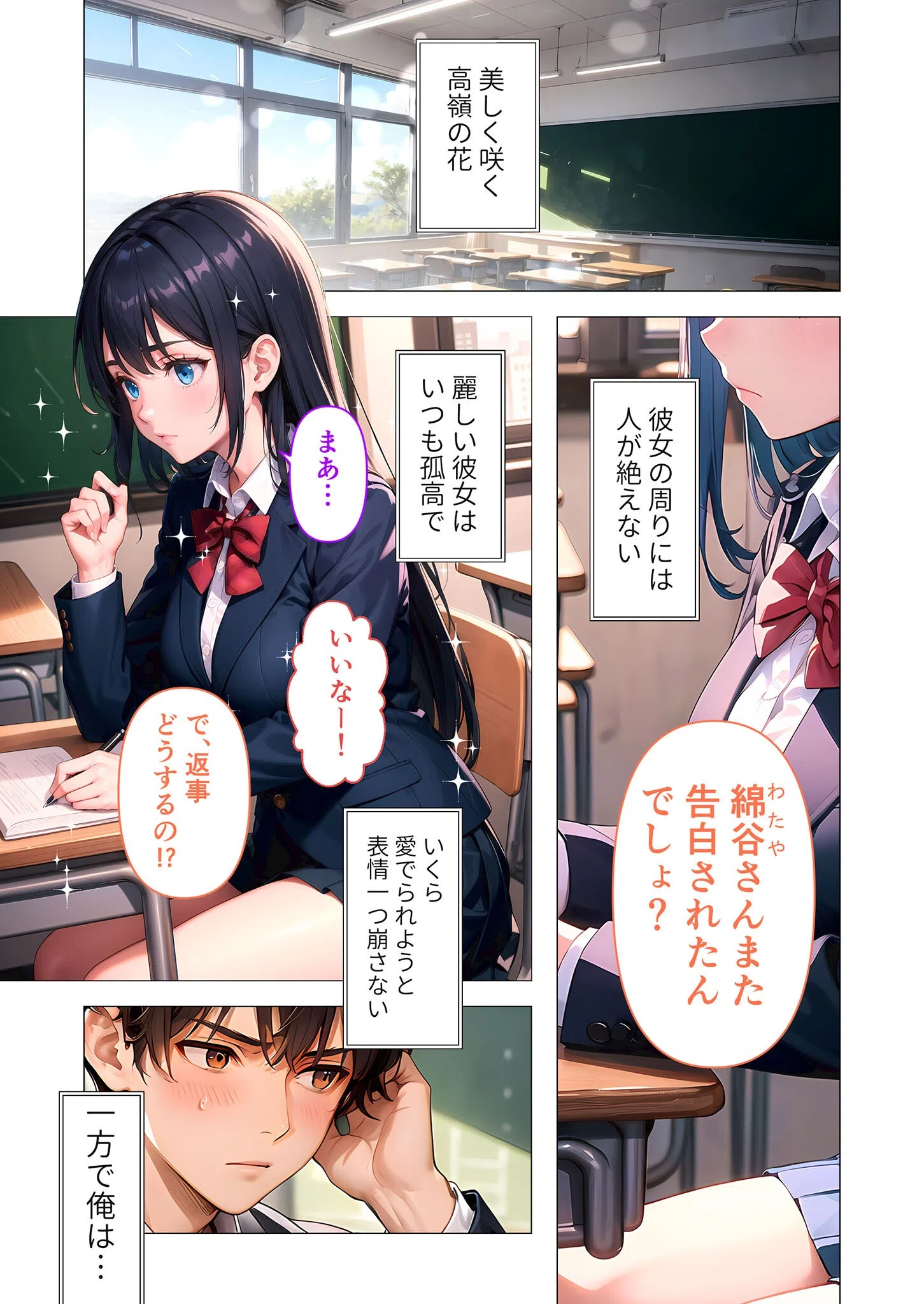 クーデレ女友達のおあそびえっち モザイク版 3ページ