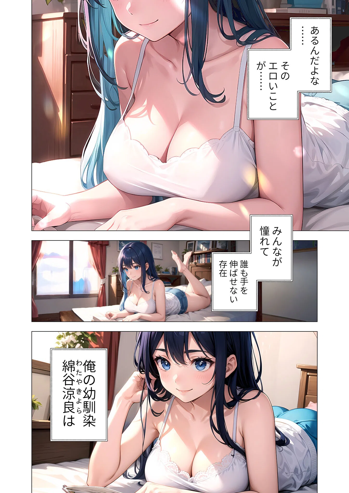 クーデレ女友達のおあそびえっち モザイク版 5ページ